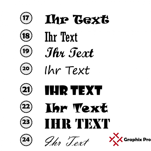 Fahrzeugfolierungen , individuelles Design, Logo , Graphix Pro